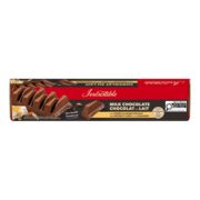 Fondue de chocolat au lait, nougat au miel et amandes