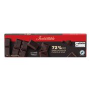 Tablette de chocolat noir suisse à 72 %