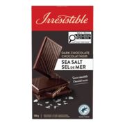 Tablette de chocolat noir suisse au sel de mer