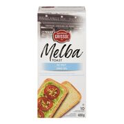Toast Melba sans sel