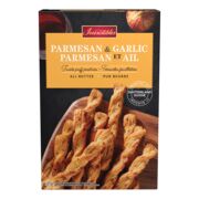 Torsades feuilletées au parmesan et à l'ail