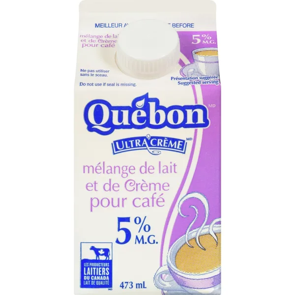 Mélange laitier pour café 5% (473 mL)
