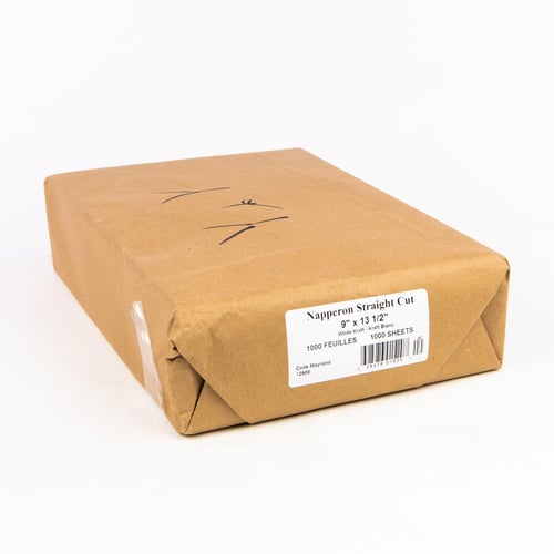 Napperon papier blanc 9"x13,5" x1000