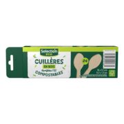 Cuillère en bois compostable