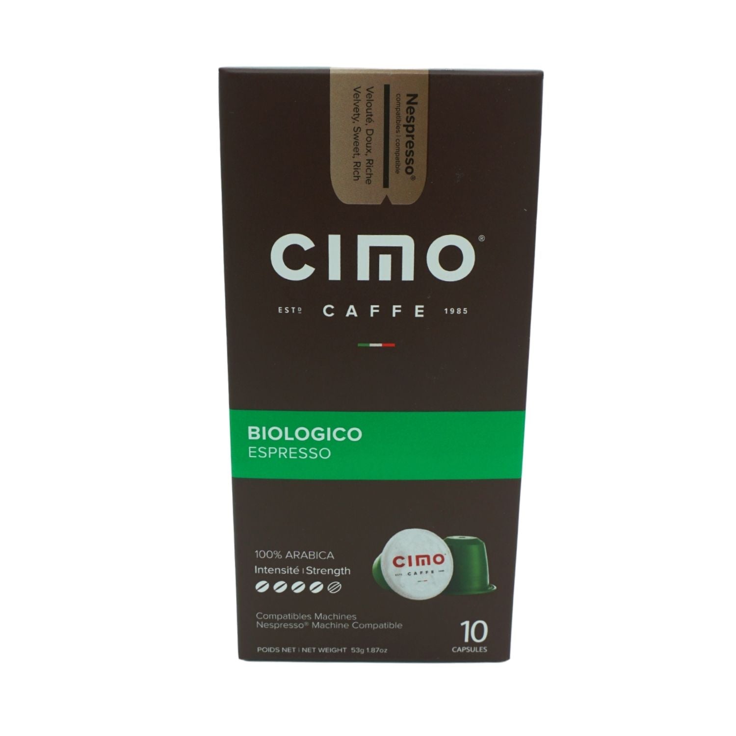CAPSULES CAFE BIOLOGICO