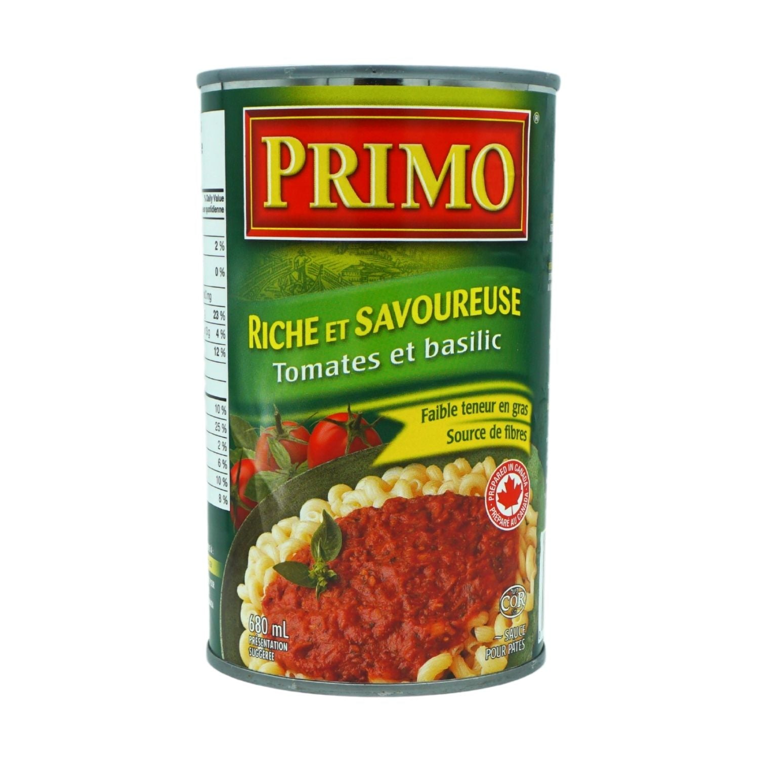 SAUCE TOMATE BASILIC