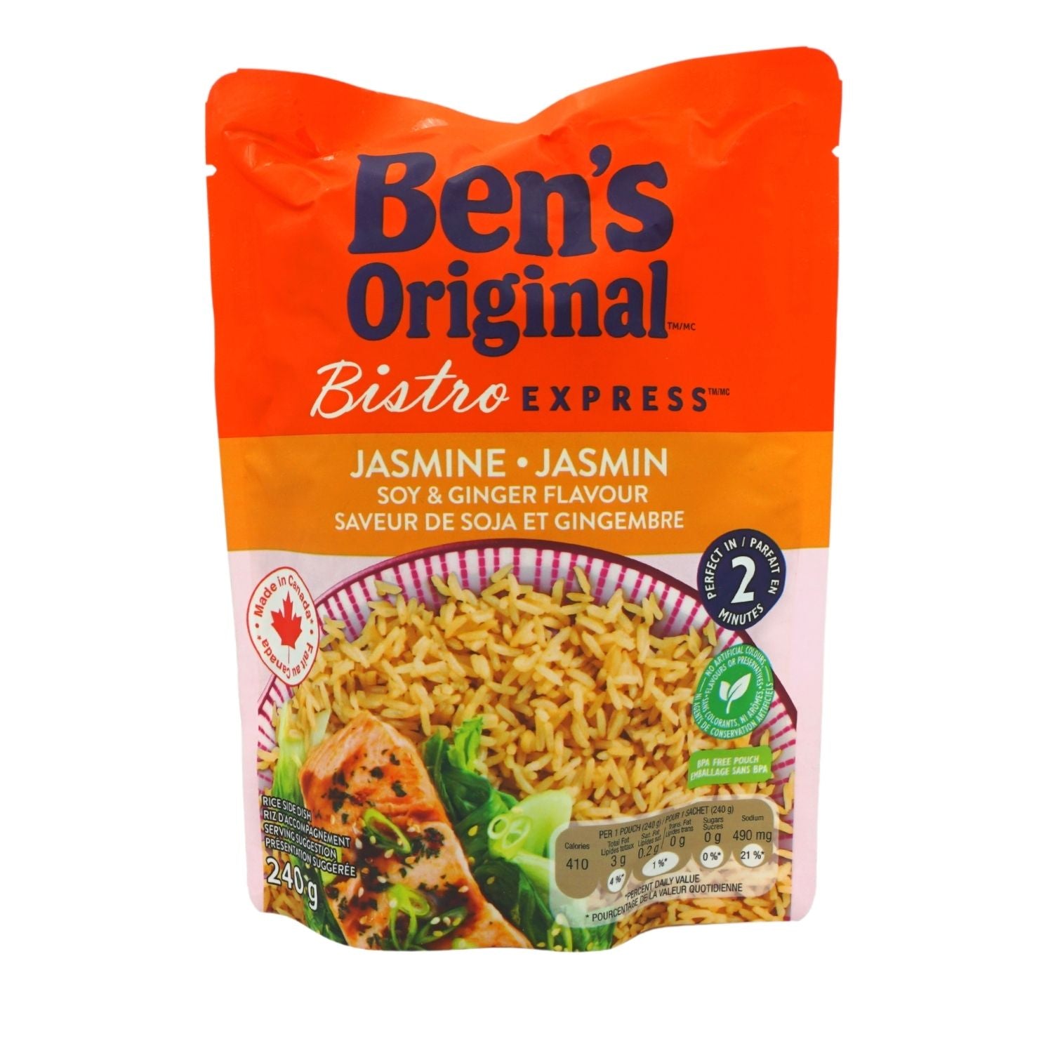 RIZ JASMIN SOYA GINGEMBRE
