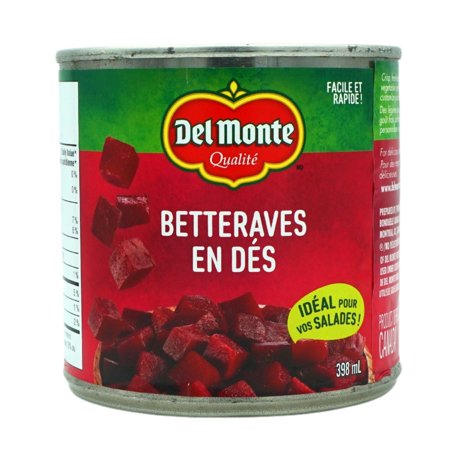 BETTERAVE EN DÉS