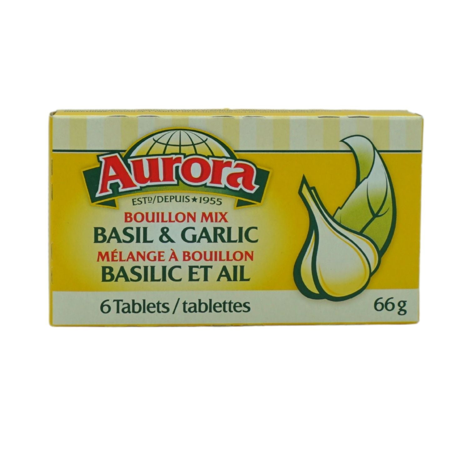 CUBE BOUILLON BASILIC AIL