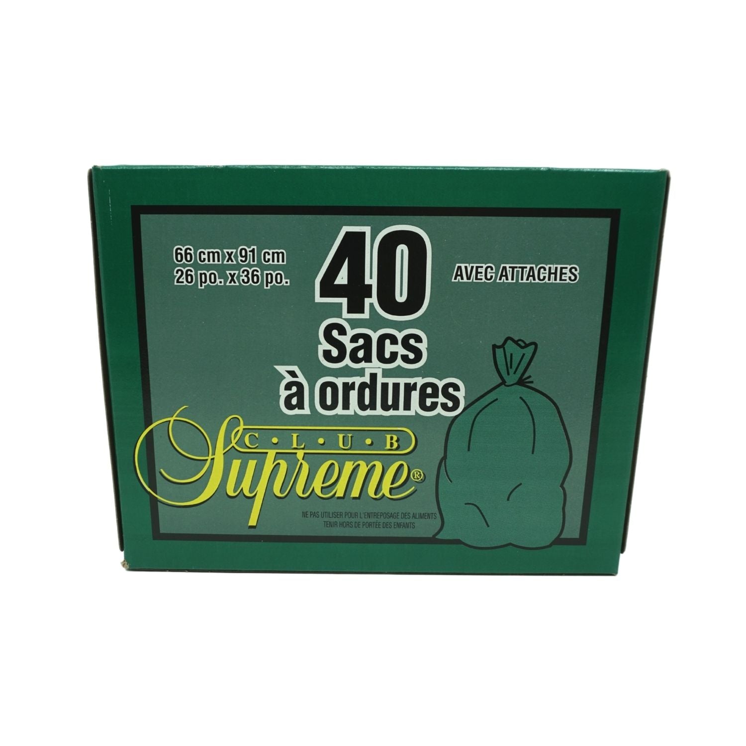 SACS ORDURES