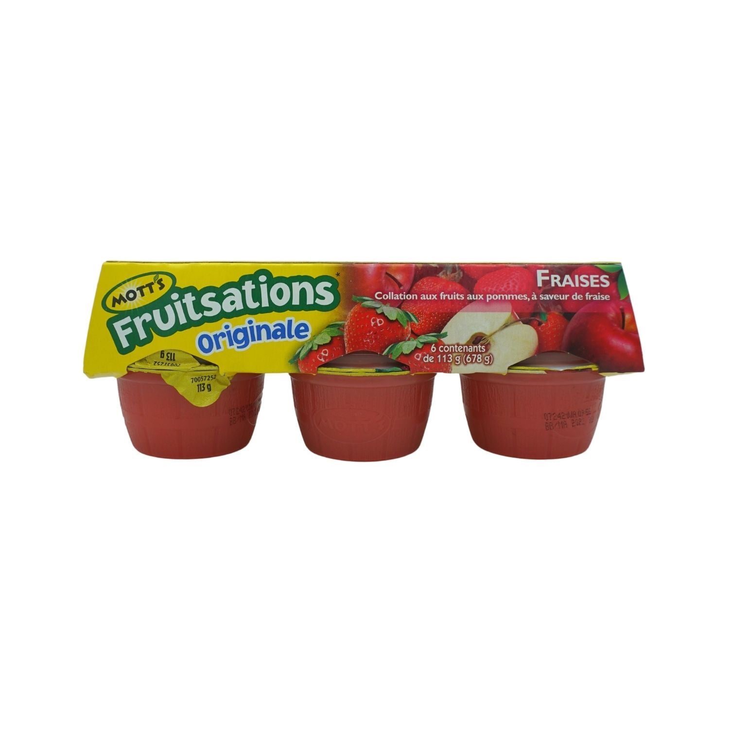 COMPOTE FRAISE POMME