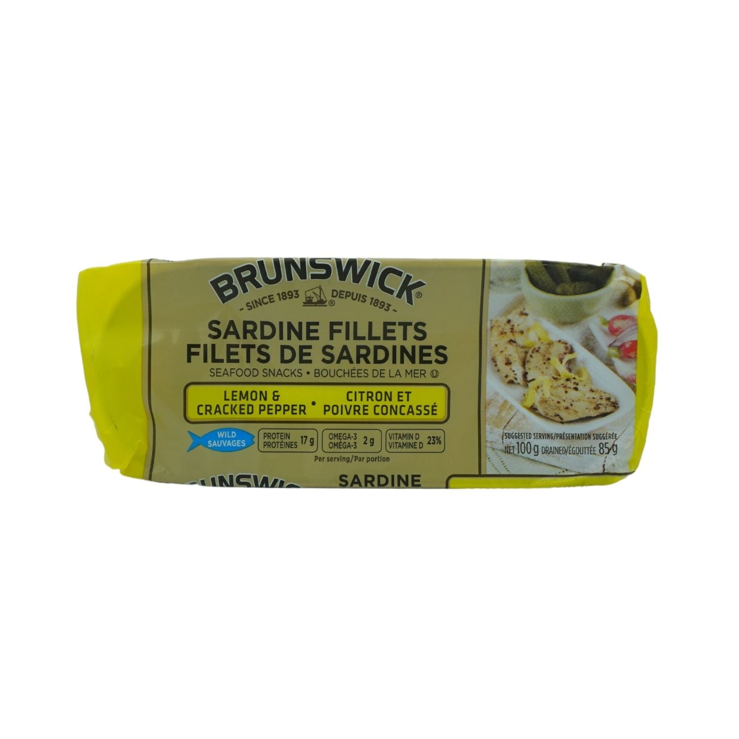 FILET SARDINES CITRON