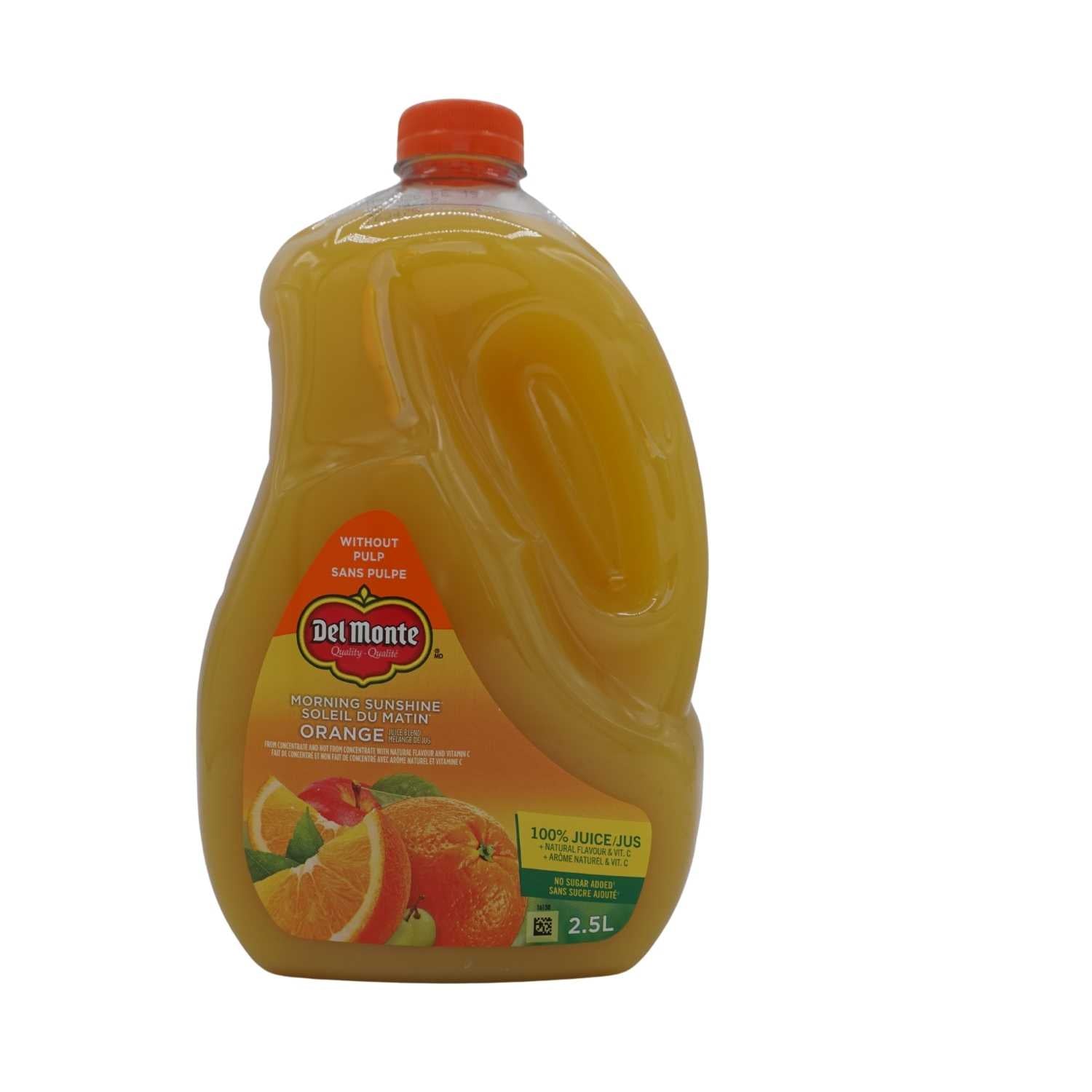 JUS D`ORANGE SANS PULPE