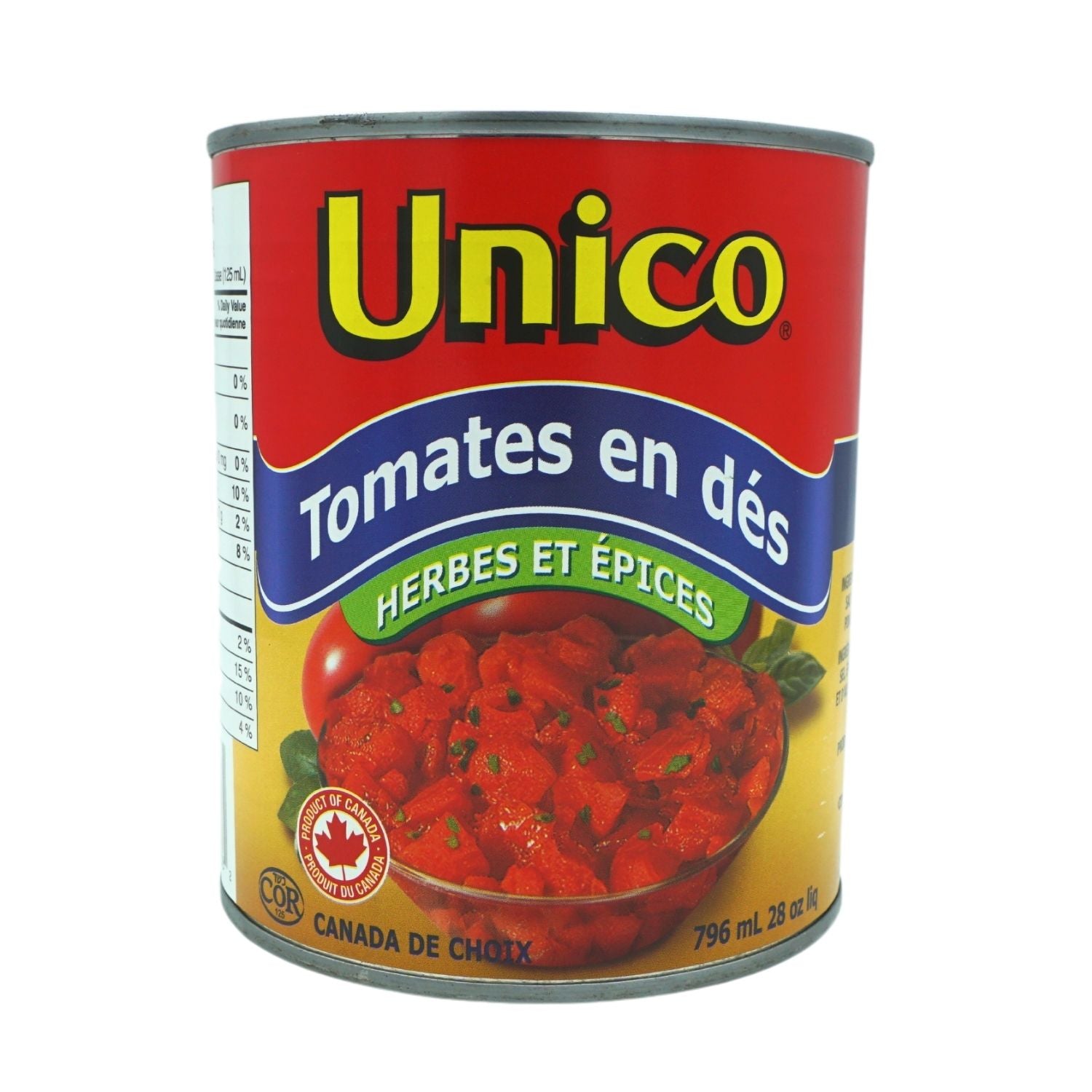 TOMATES EN DÉS AVEC ÉPICES