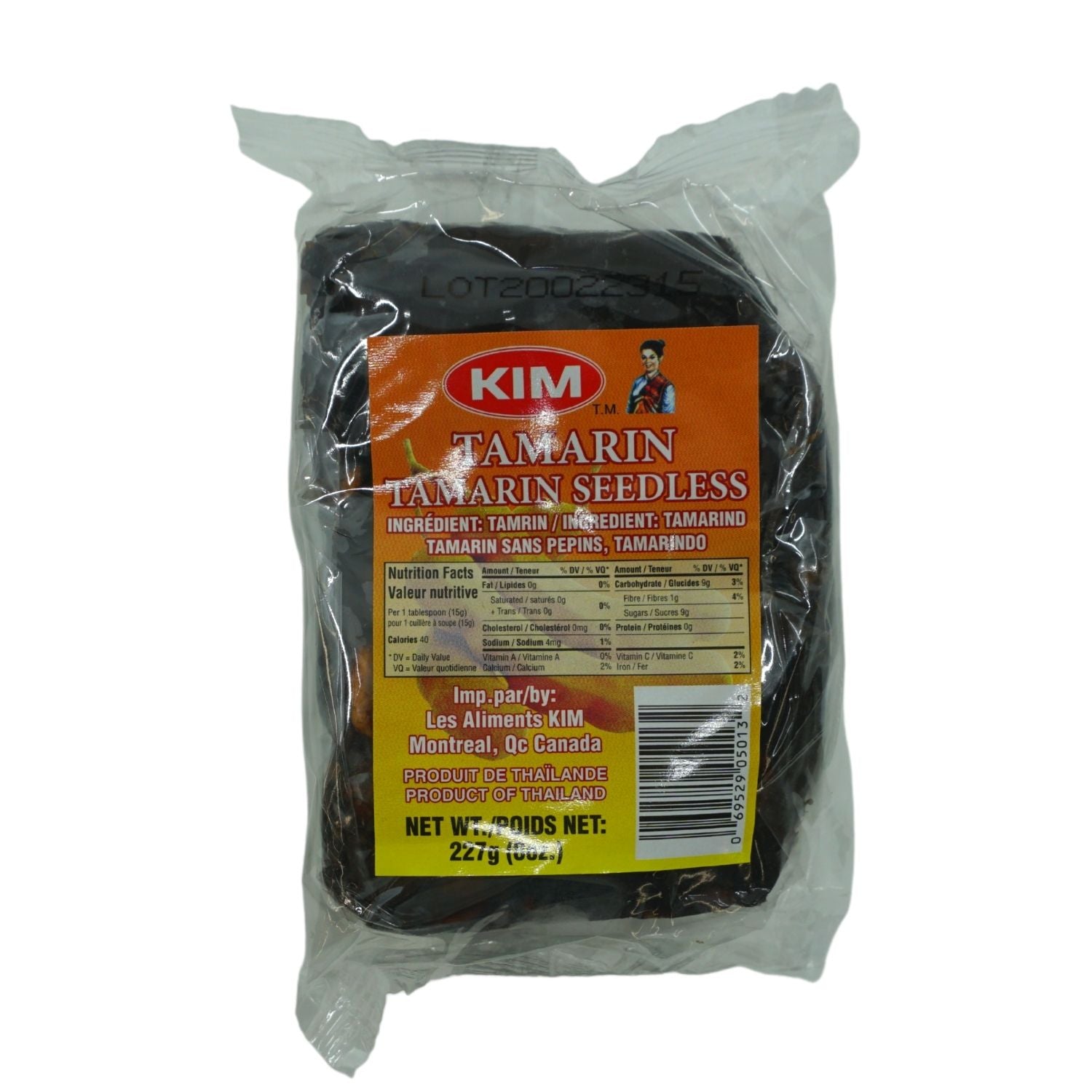 TAMARIN SANS PEPINS