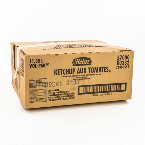 Ketchup en sac Vol-Pak 11,35 L