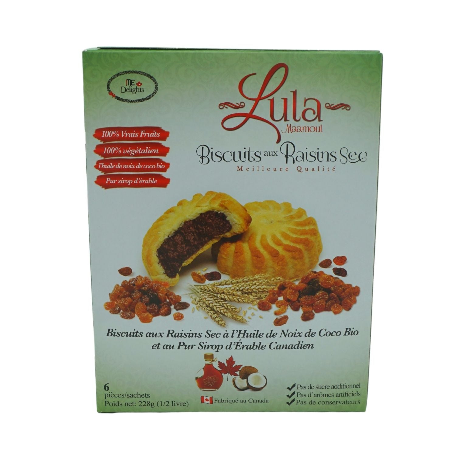 BISCUIT RAISINS SEC