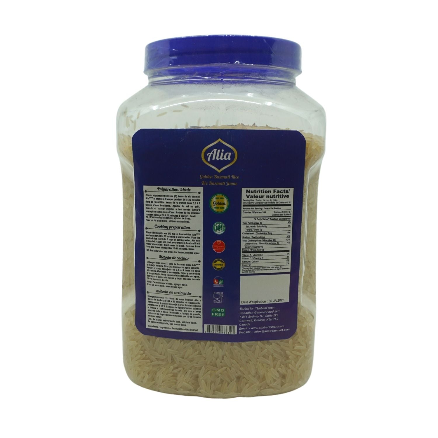 RIZ BASMATI JAUNE