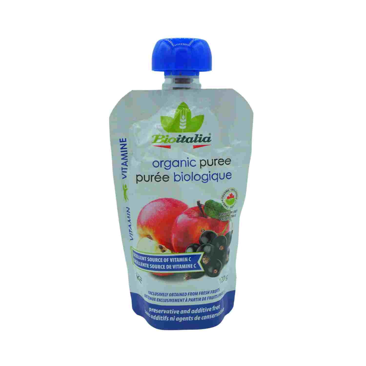 PUREE POMME CASSIS