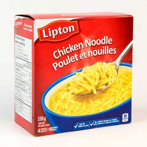 Mélange poulet et nouilles x4
