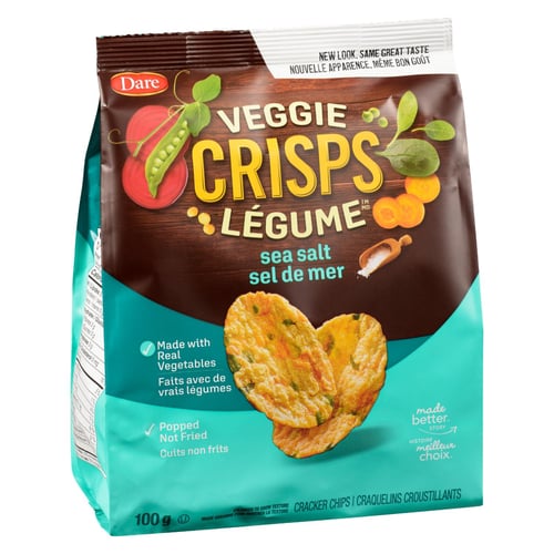 Craquelins aux légumes sel de mer