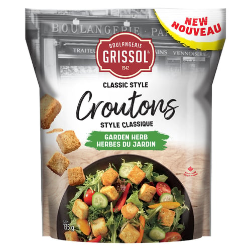 Croûtons classiques Herbes du jardin 135 g