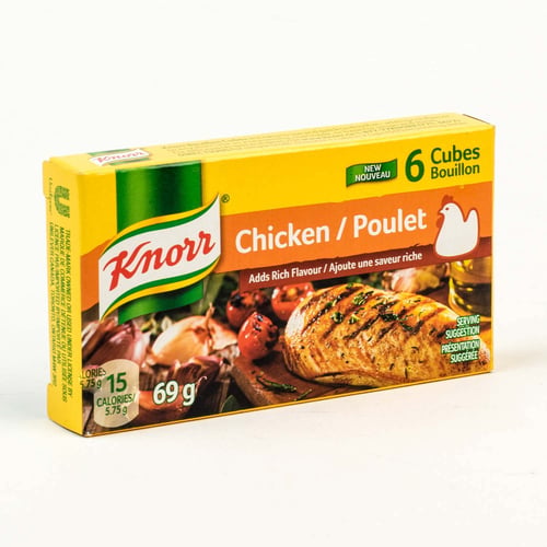 Bouillon cubes poulet x6