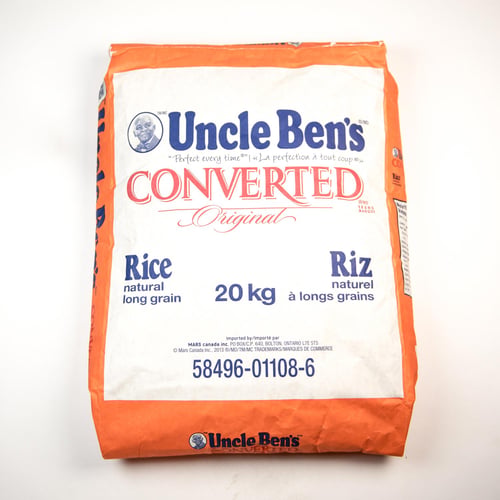 Riz naturel à longs grains 20 kg