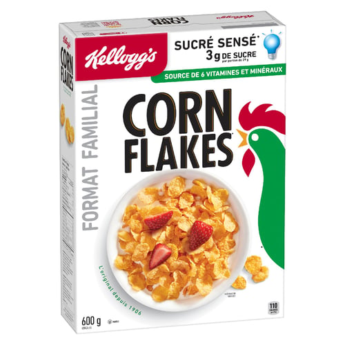 Céréales corn flakes 600 g