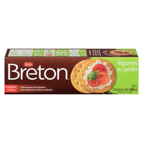 Craquelins légumes du jardin 200g