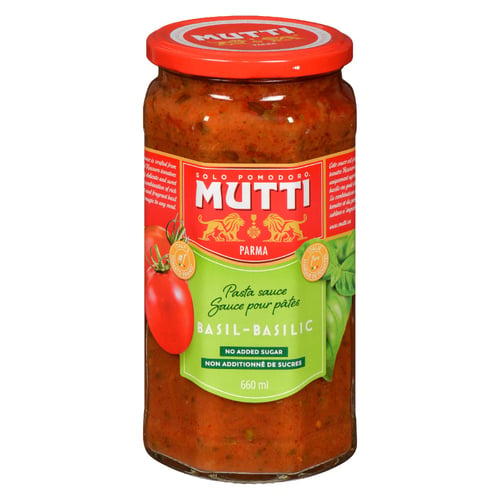 Sauce pâtes basilic 660 ml