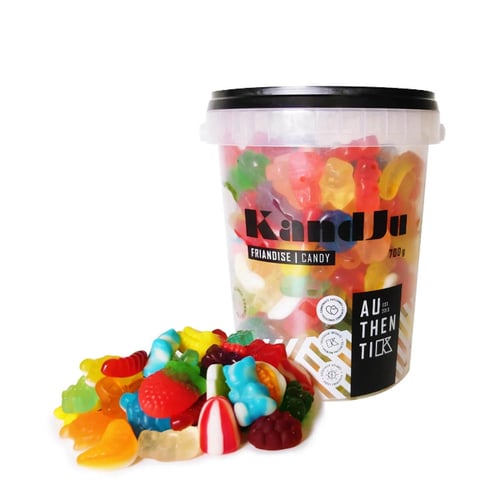 Seau bonbons mélangés 700 g