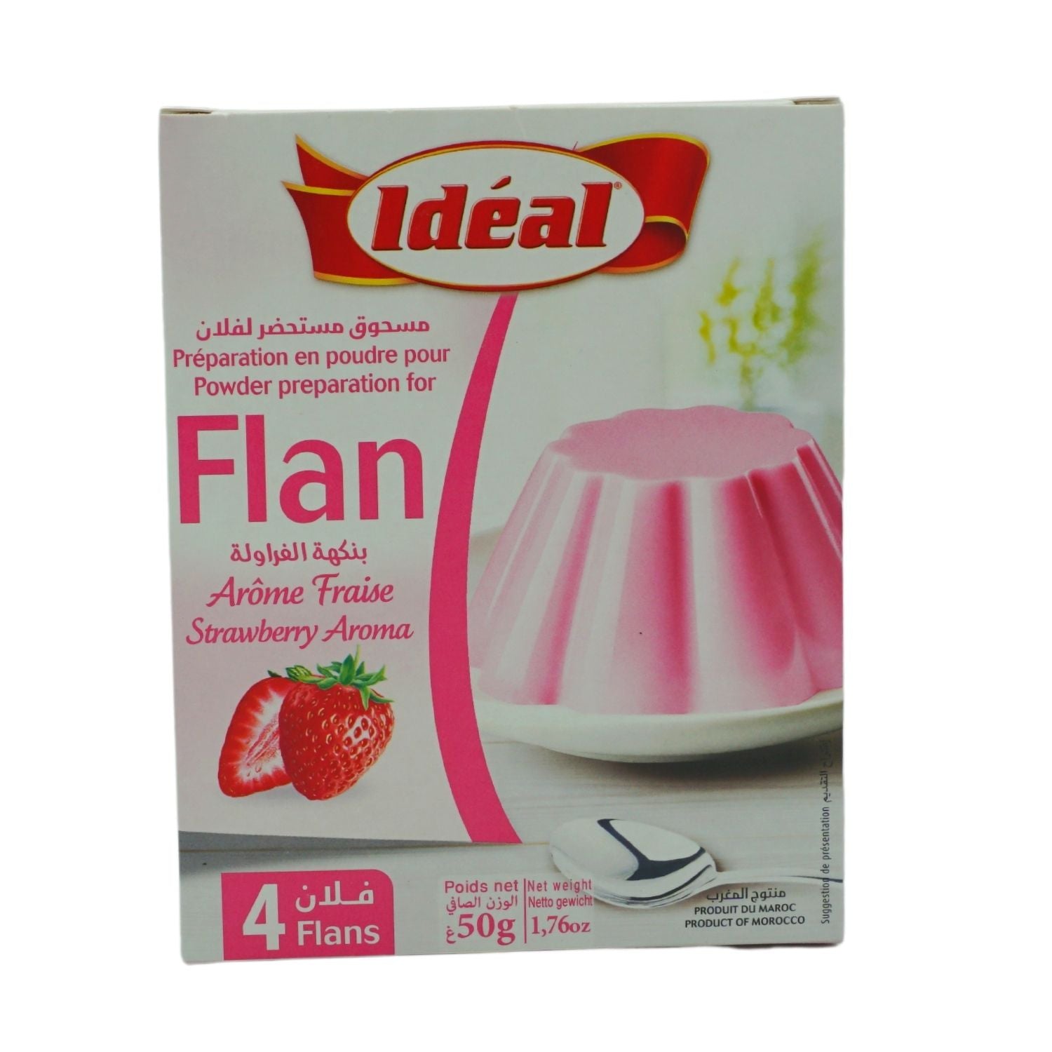FLAN FRAISE