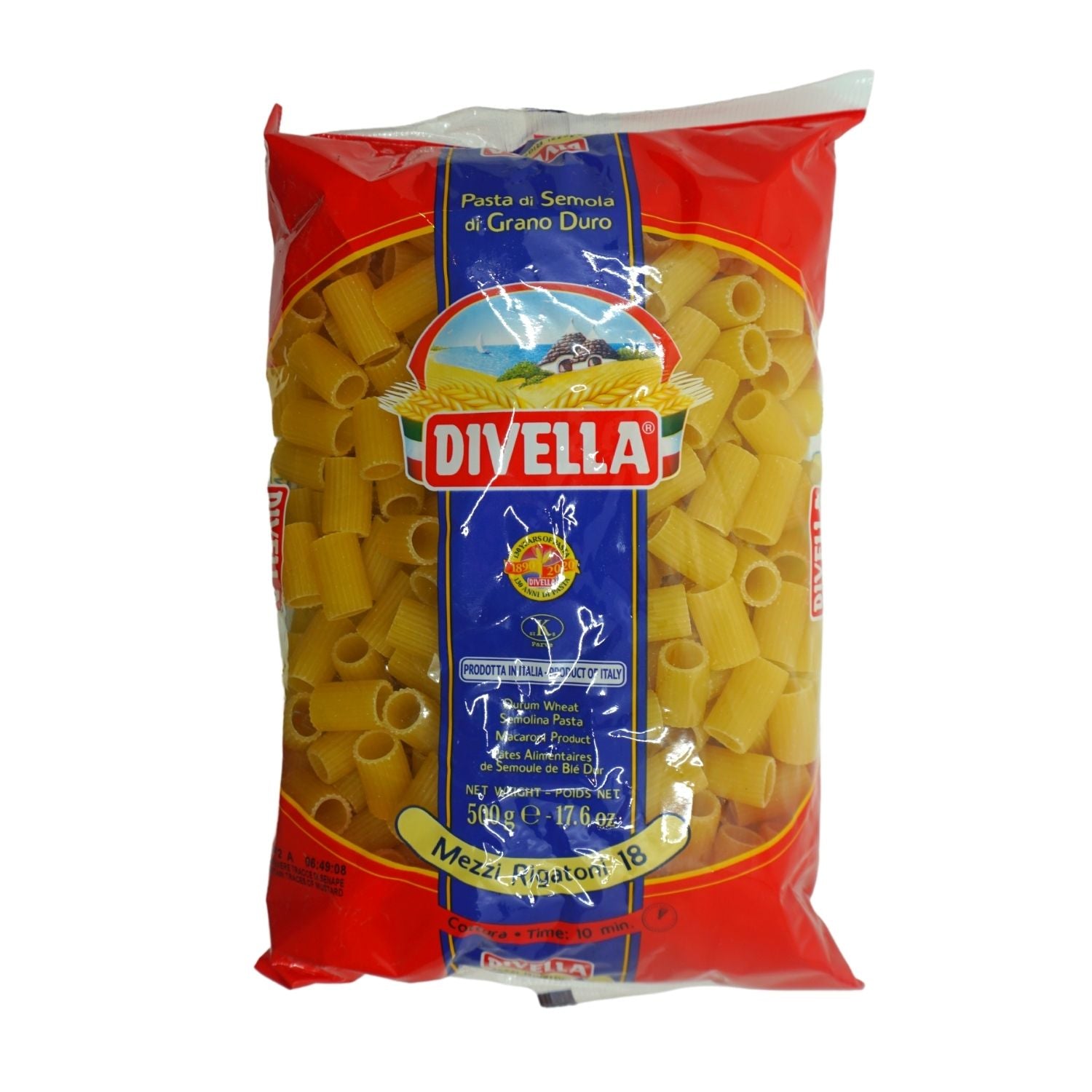 PATE MEZZI RIGATONI #18