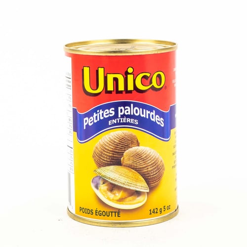 Petites palourdes entières 142 g
