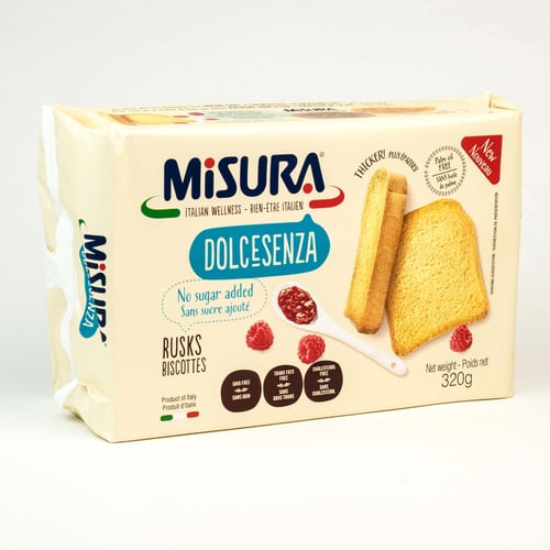 Biscottes sans sucre ajouté 320 g