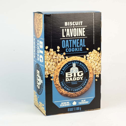 Biscuits à l'avoine 8 x 100 g