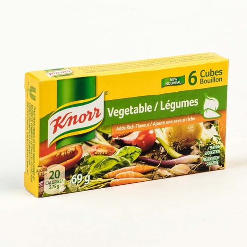 Bouillon cubes légumes x6