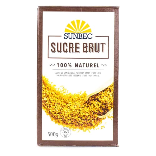 Sucre brut 500 g