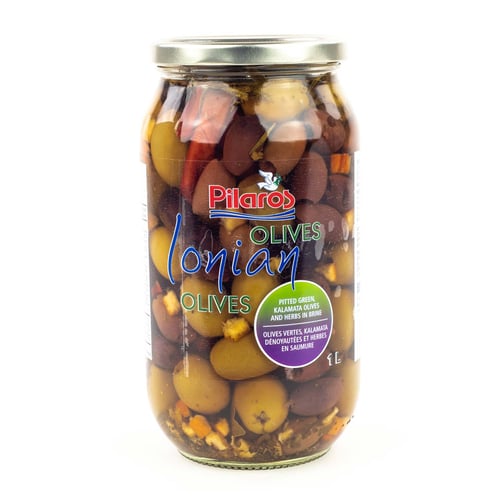 Olives vertes kalamata dénoyautées 1 L