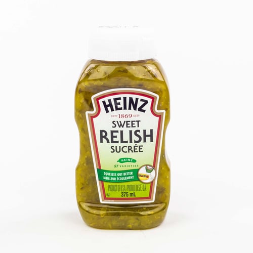 Relish sucrée bouteille à presser 375 ml
