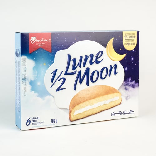 Gâteaux Demi Lune vanille x6