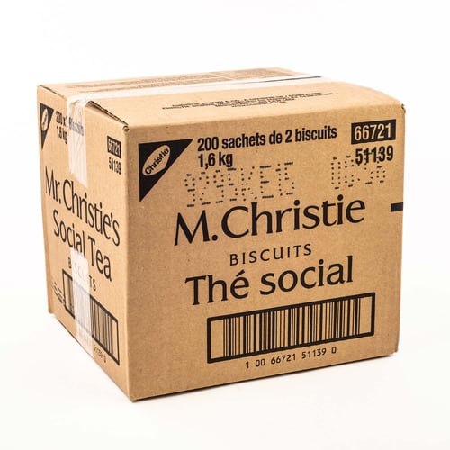 Biscuit thé social 200 x 2