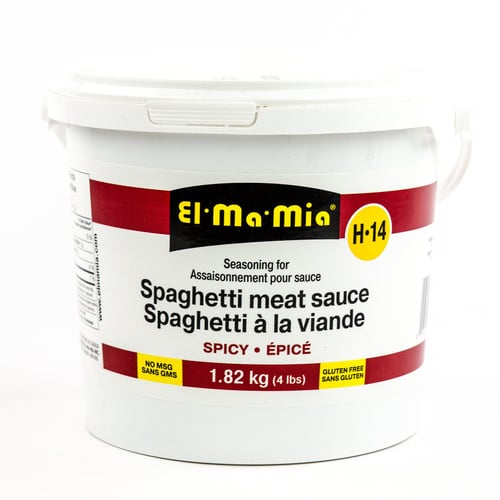 Épice régulière forte pour spaghetti 4 lb