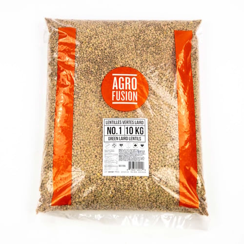 Lentilles vertes laird 10 kg