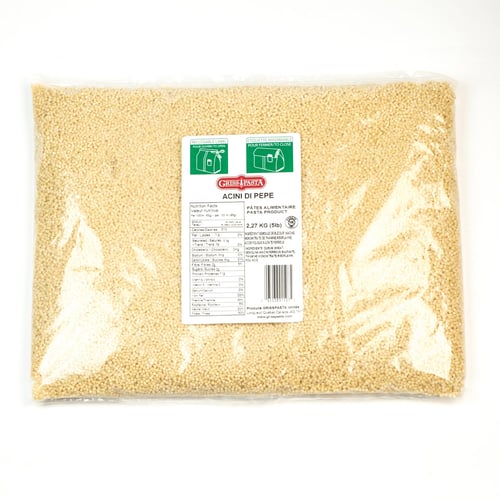 Pâtes acini di pepe 5 lb