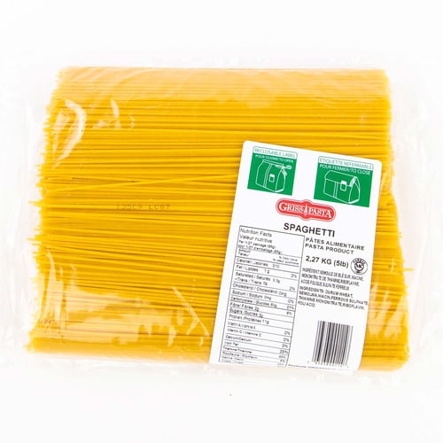 Pâtes spaghetti 5 lb