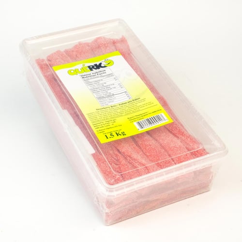 Bonbon réglisse ruban fraise 1,5 kg