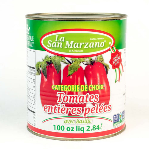 Tomates entières pelées 2,84 L