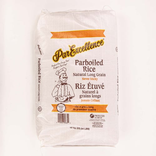 Riz étuvé 10 kg